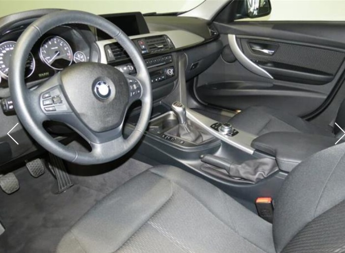 Left hand drive car BMW 3 SERIES (01/04/2015) - 